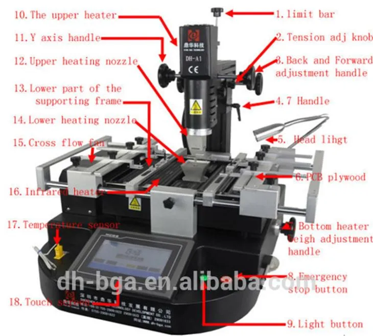 Touch Screen Ipad Bga Rework Station